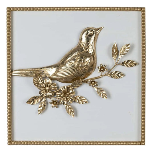 Bird Metal Wall Decor, 16 Inch